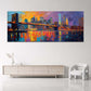 Brooklyn Bridge atmosfera serale panorama quadro
