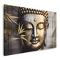 Buddha dorato arte zen meditazione quadro