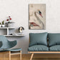Quadro cigno bianco elegante in soggiorno