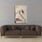 Quadro cigno bianco elegante ambientato