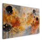 Composizione musicale astratta dai colori vivaci quadro