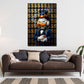 Papero milionario dollari lusso stile Pop Art Graffiti quadro