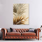 Foglie tropicali arte botanica astratta colori neutri quadro