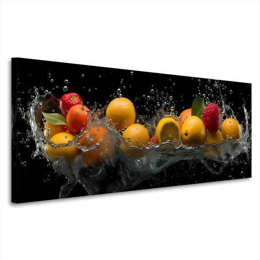 Frutta fresca agrumi acqua colore energia quadro