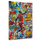 Jordan numero 23 basket pop art graffiti quadro