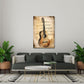 Chitarra classica con spartito musicale quadro