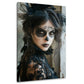 La Catrina ritratto scuro elegante dai toni caldi quadro