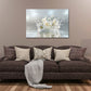 Gigli nell'acqua con eleganti spruzzi quadro