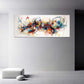 Linee astratte e moderne nell'arte dinamica quadro