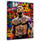 McGregor lottatore MMA in stile Graffiti Pop Art quadro