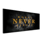 Money never sleeps motivazione ricchezza quadro