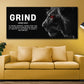 Motivazione leone forza costanza grind quadro