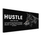 Motivazione lupo forza successo hustle quadro