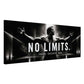 No Limits motivazione panorama in bianco e nero moderno quadro