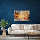 Note astratte composizione in stile contemporaneo quadro