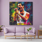 Pop Art cantante musica ritratto colorato quadro