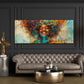 Pop Art donna africana ritratto sorriso colori vivaci quadro