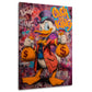 Pop Art graffiti anatra soldi dollari ricchezza business successo quadro