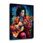 Pop Art Jackson chitarrista ritratto musicale quadro
