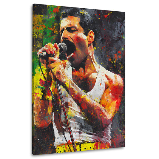 Pop Art leggenda della musica Mercury quadro