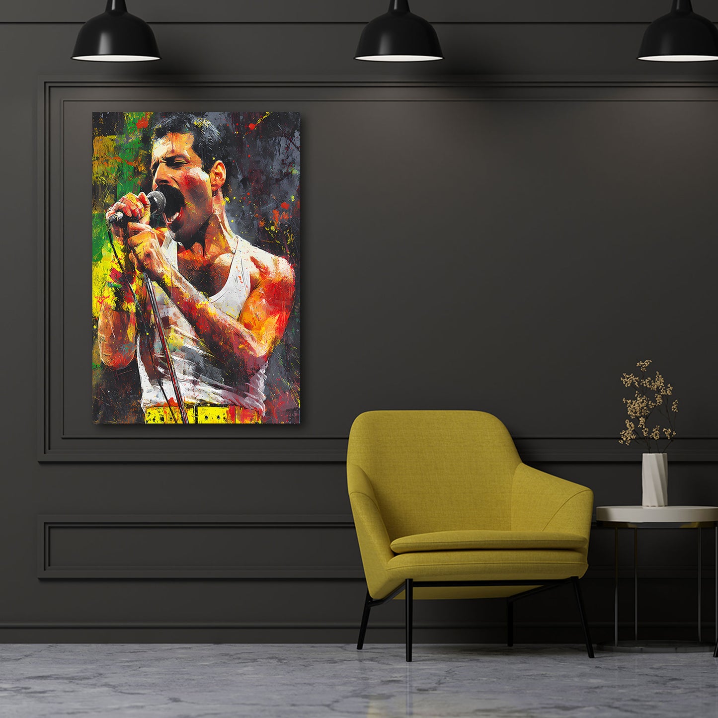 Pop Art leggenda della musica Mercury quadro