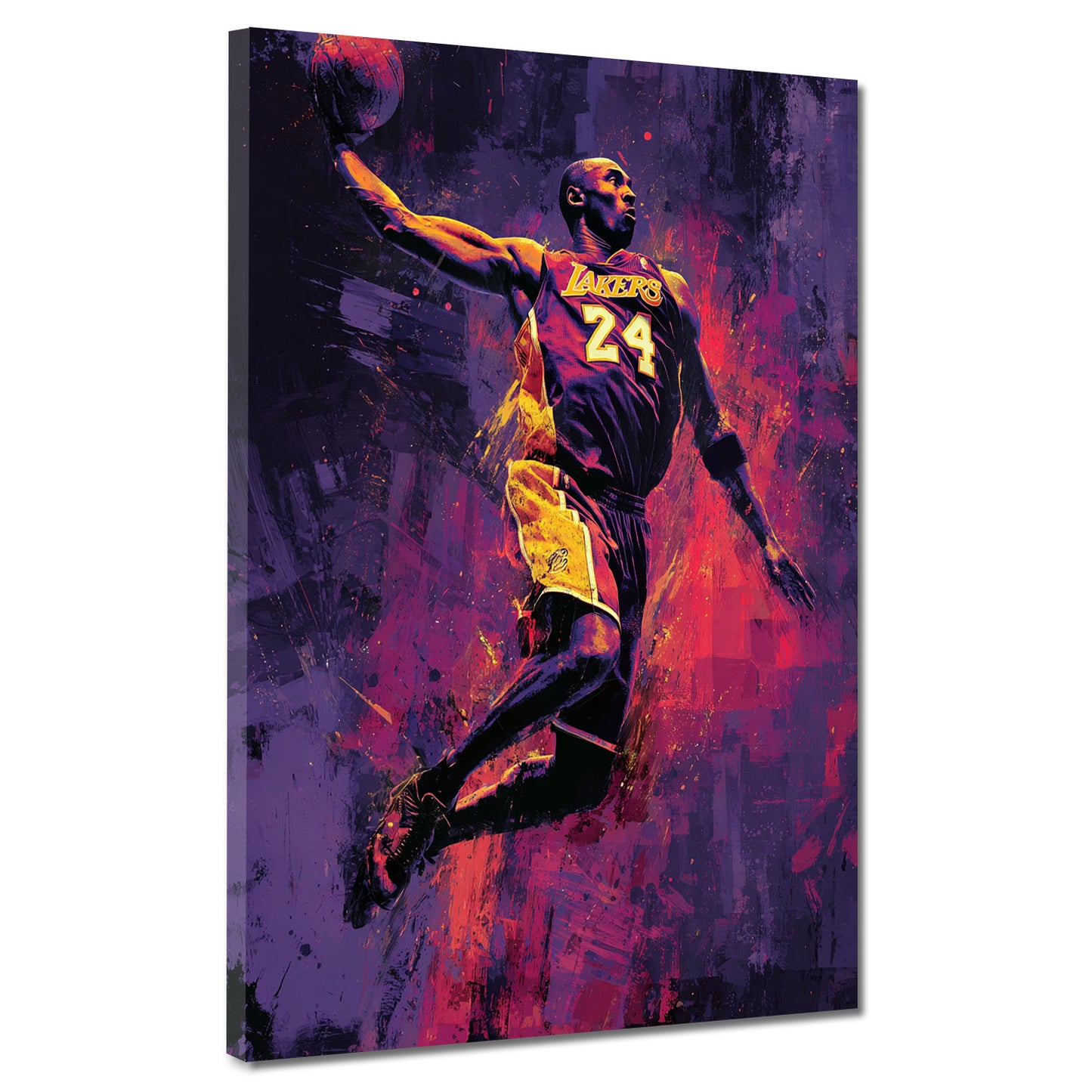 Pop Art leggenda Kobe basket quadro