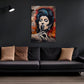 Pop Art street art cantante ritratto microfono graffiti quadro