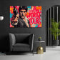 Pop Art street art Scarface the world is yours gangster quadro