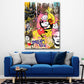 Pop Art topo icone motivazione sogno lusso quadro