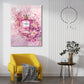 Profumo floreale rosa eleganza artistica quadro