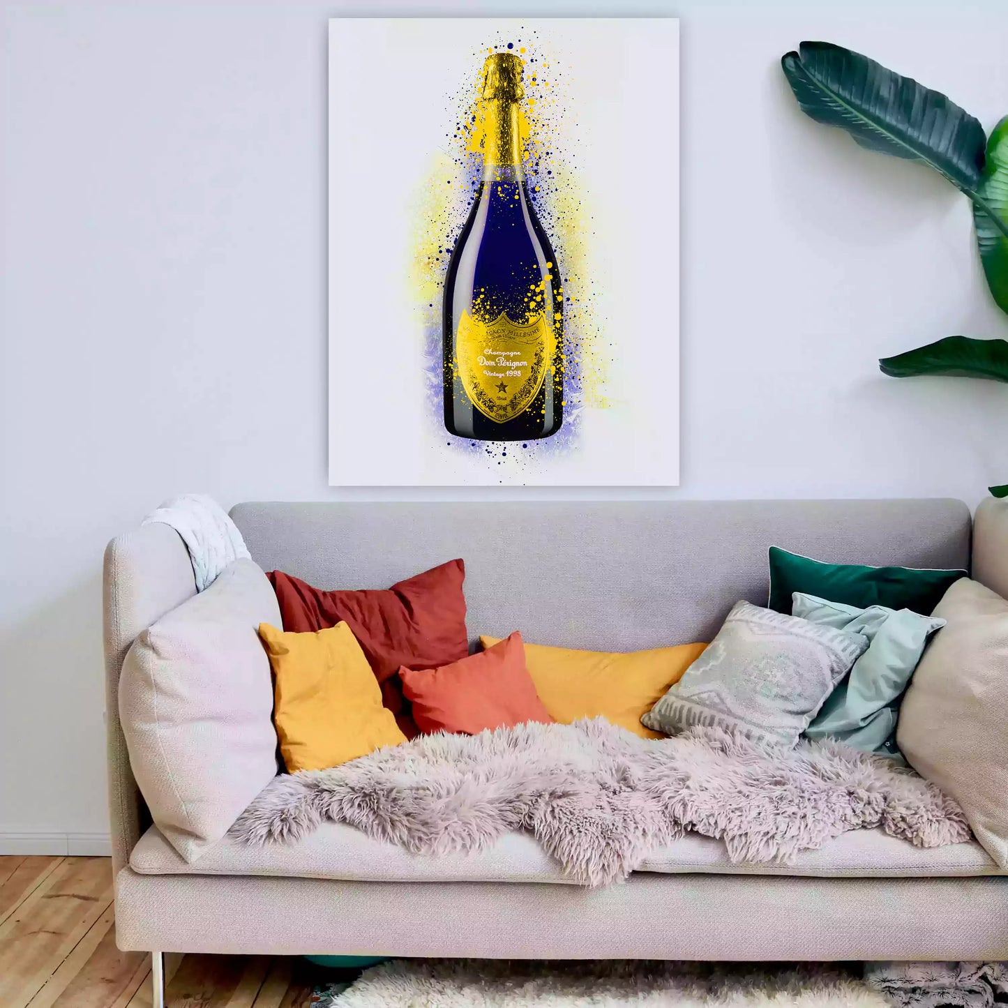 Quadro Bottiglia Lifestyle Pop Art Abstract