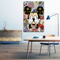 Quadro Topolino Abstract Style