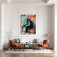 Scimpanze graffiti Coca-Cola di elegante fattura quadro