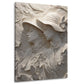 Scultura donne farfalle rilievo elegante arte quadro