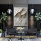 Scultura elegante donne con cappelli farfalle arte rilievo quadro