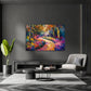 Quadro sentiero impressionista in soggiorno