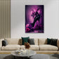 Stiletto fiori pop art in composizione armoniosa quadro