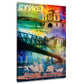 Sydney Pop Art opera ponte spiaggia architettura vivace quadro