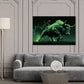 Toro finanza digitale motivazione successo verde dinamico quadro