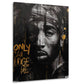 Tupac only god can judge me ritratto leggendario nero quadro
