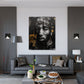Tupac only god can judge me ritratto leggendario nero quadro