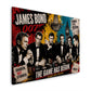 Tutti gli agenti 007 al tavolo da poker in stile Pop Art quadro