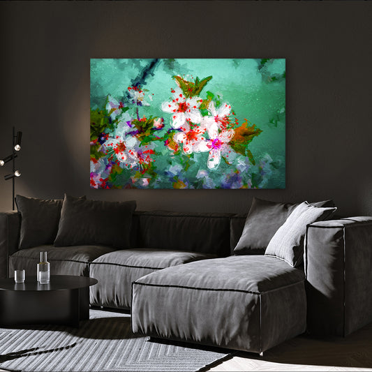 Quadro stampa su tela fiori Beautiful Flowers