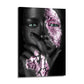 Quadro stampa su tela donna africana Green Eyes Edition