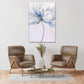 Quadro stampa su tela astratto fiore Paint Blue, natura