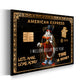 Quadro motivazionale Comic Paperone One Million Dollar