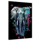 Quadro stampa su tela moderno Abstract Suit Elefant, Pop Art