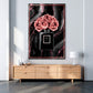 Quadro stampa su tela moderno Eau De Parfüm Flower Style