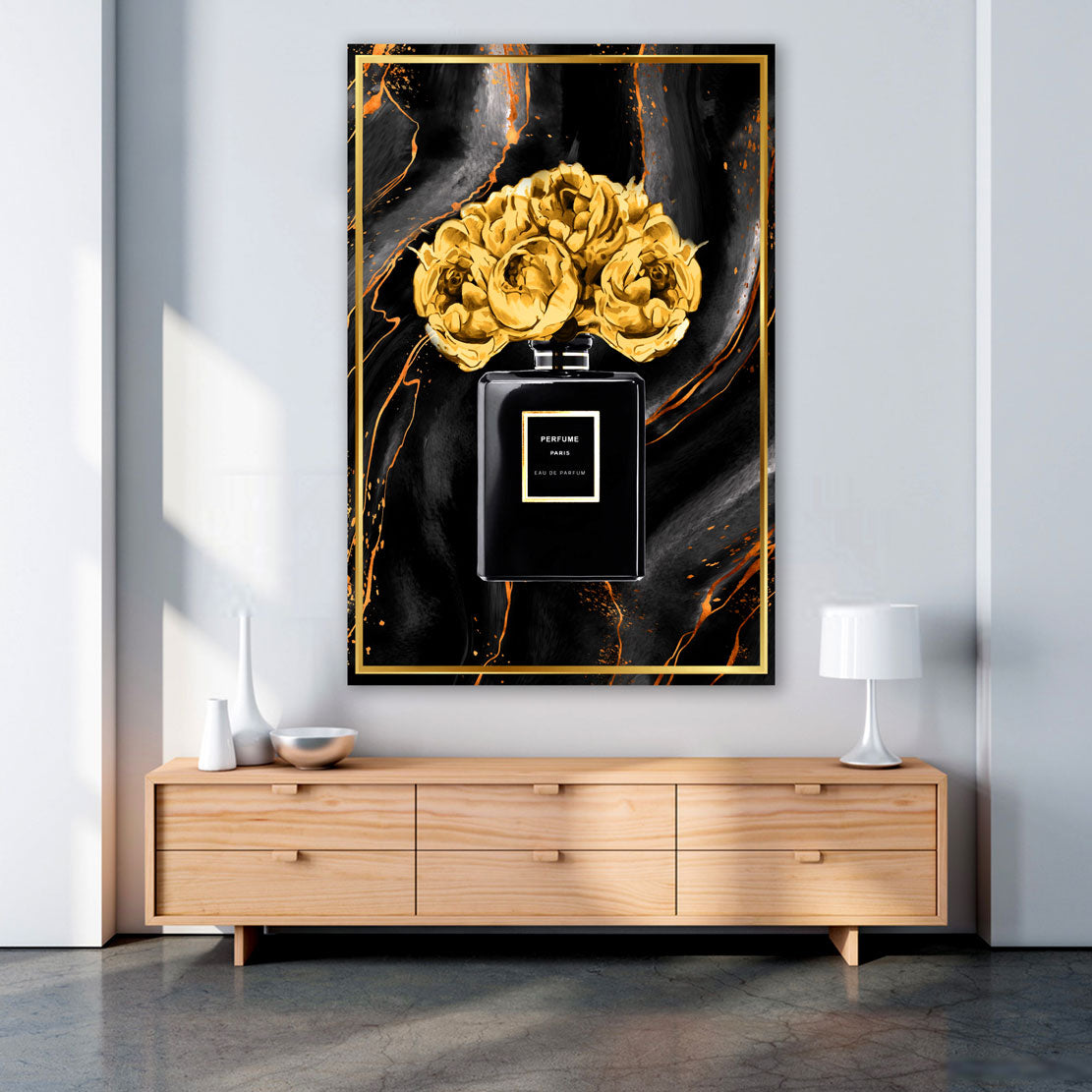 Quadro stampa su tela moderno Eau De Parfüm