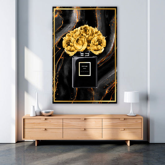 Quadro stampa su tela moderno Eau De Parfüm